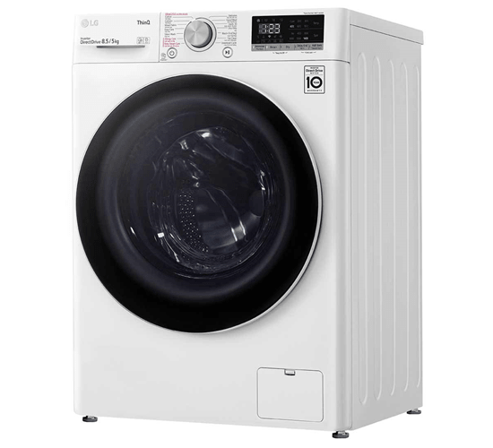 Máy giặt thông minh LG AI DD 8.5kg+ sấy 5kg FV1408G4W