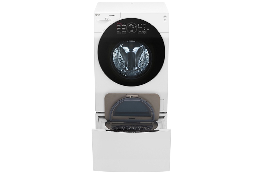 Máy giặt lồng đôi LG Twin Wash Giặt 10.5Kg+2.0Kg/ sấy 7Kg (FG1405H3W & TG2402NTWW)