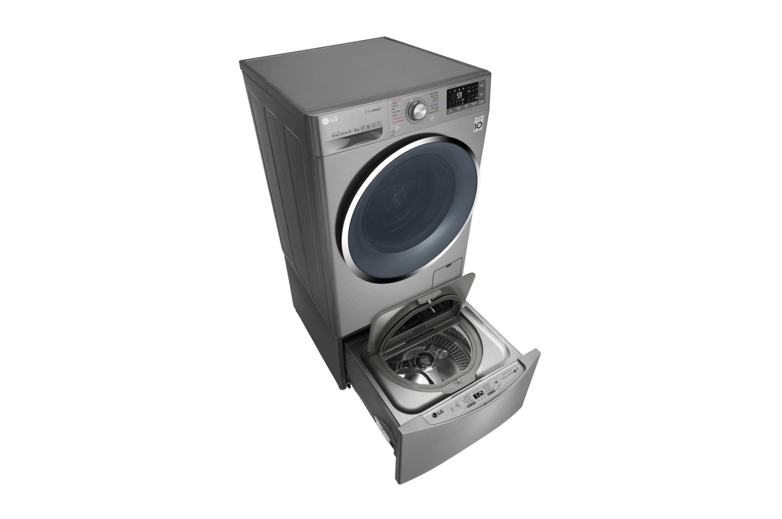 Máy giặt lồng đôi LG Twin Wash Giặt 9Kg+2Kg (FC1409S2E& TC2402NTWV)