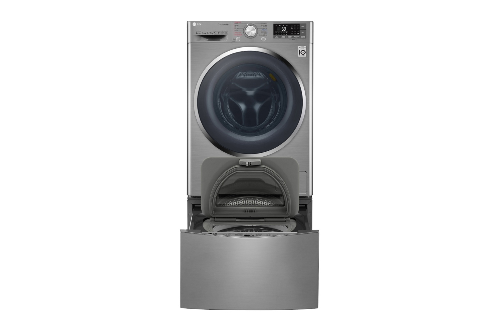 Máy giặt lồng đôi LG Twin Wash Giặt 9Kg+2Kg (FC1409S2E& TC2402NTWV)