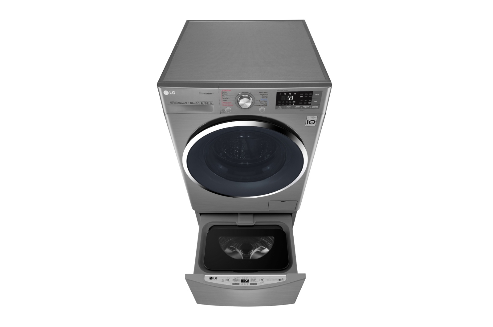 Máy giặt lồng đôi LG Twin Wash Giặt 9Kg+2Kg (FC1409S2E& TC2402NTWV)