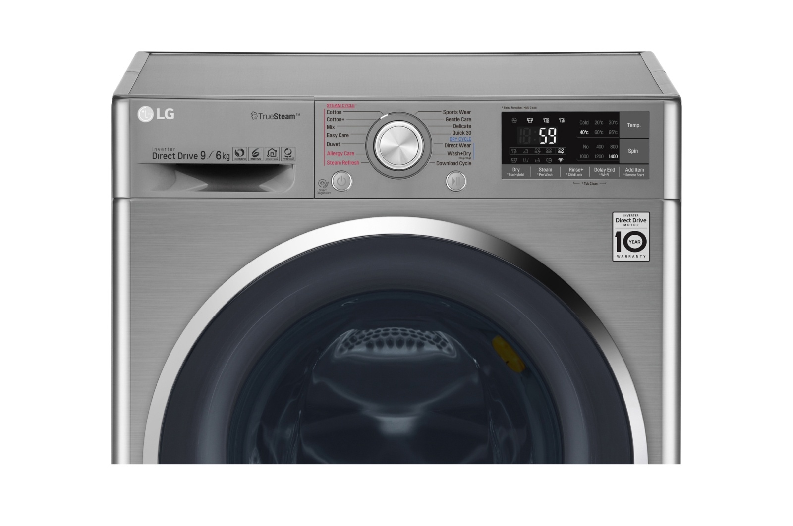 Máy giặt lồng đôi LG Twin Wash Giặt 9Kg+2Kg (FC1409S2E& TC2402NTWV)