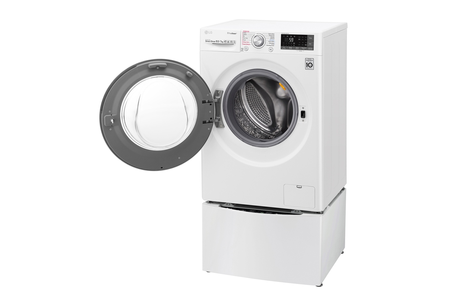 Máy giặt lồng đôi LG Twin Wash Giặt 9Kg+2Kg (FC1409S2W& TG2402NTWW)