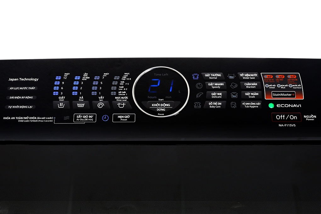 Máy giặt 11.5Kg Panasonic F115V5LRV