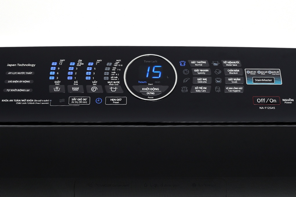 Máy giặt 12.5kg Panasonic F125A5WRV