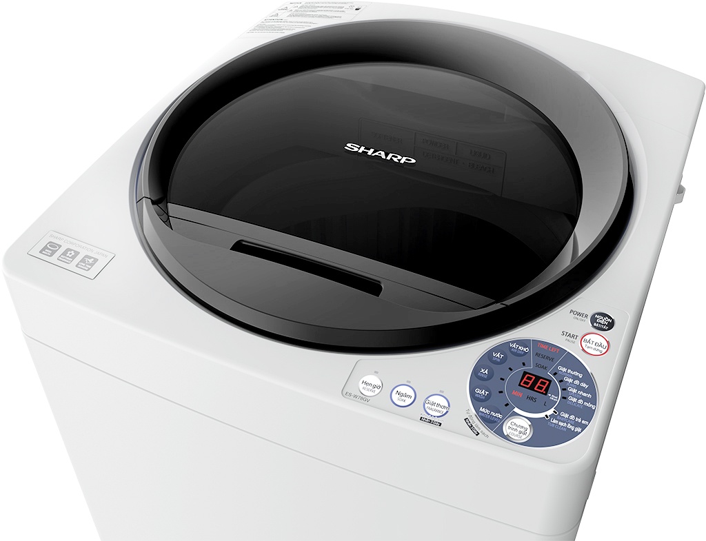Máy giặt lồng đứng Sharp 7.8Kg ES-W78GV-H