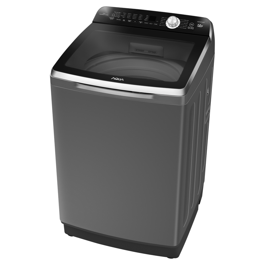 Máy giặt lồng đứng 12kg AQua AQW-DR120CT.S inverter