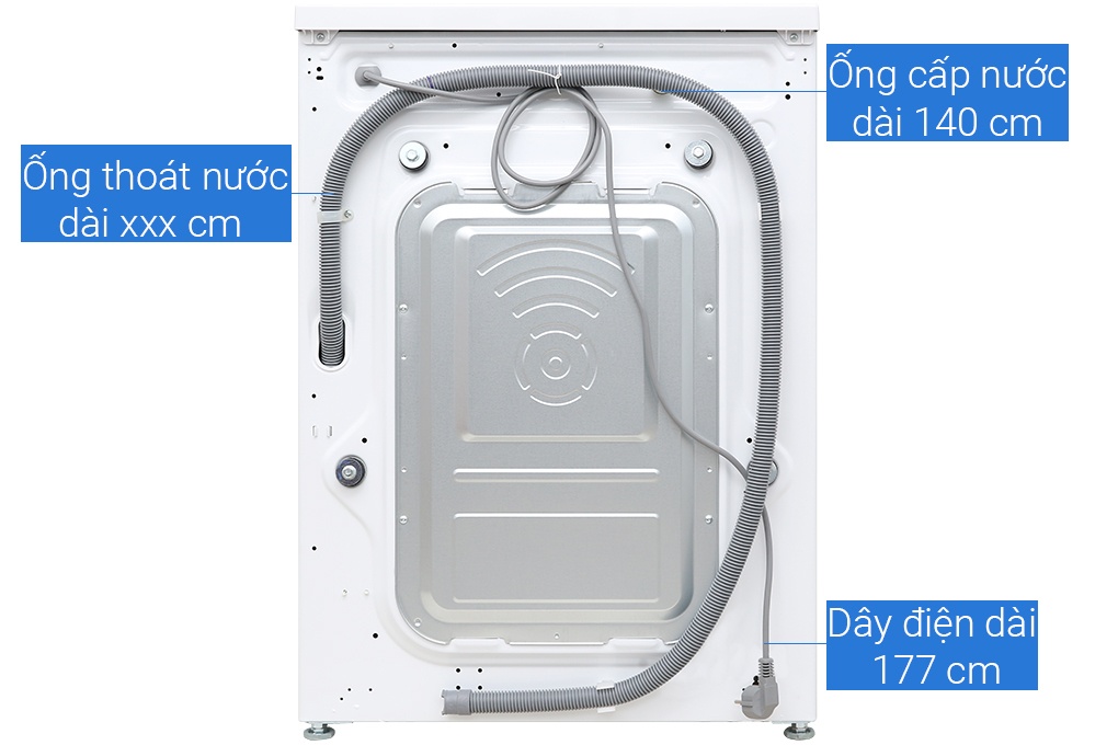 Máy giặt LG lồng ngang 8kg FC1408S5W Inverter Direct Drive
