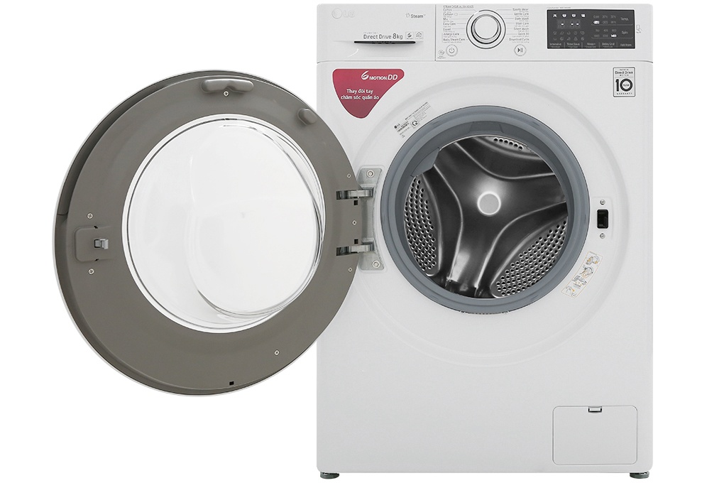 Máy giặt LG lồng ngang 8kg FC1408S5W Inverter Direct Drive