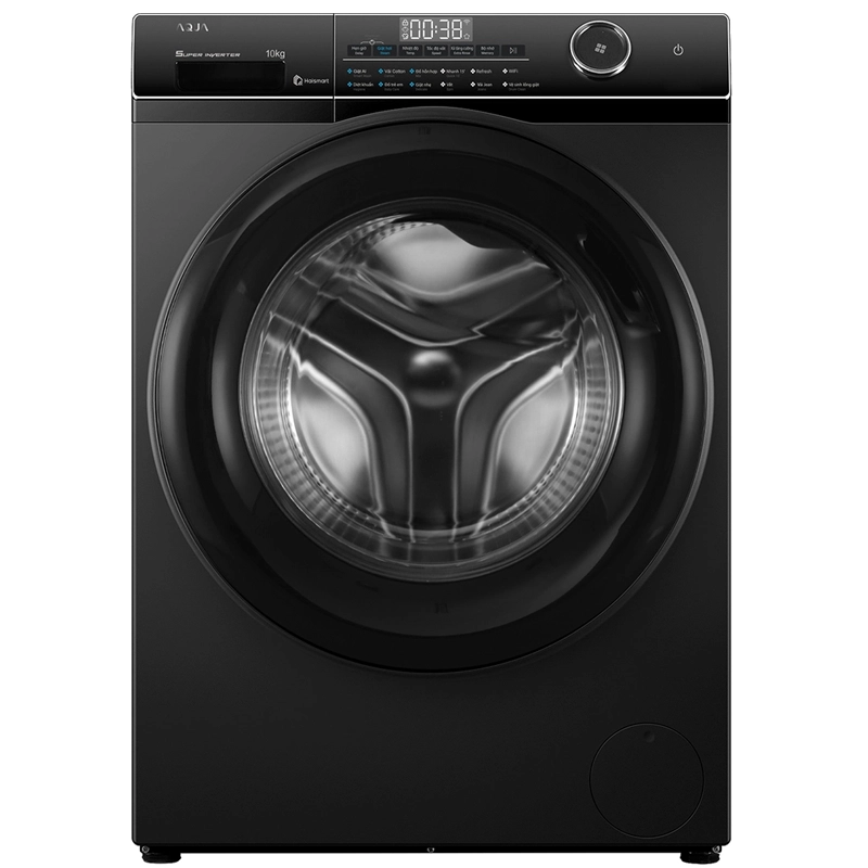 Máy giặt lồng ngang AQUA 10 Kg AW10-BP4959U1K(B)
