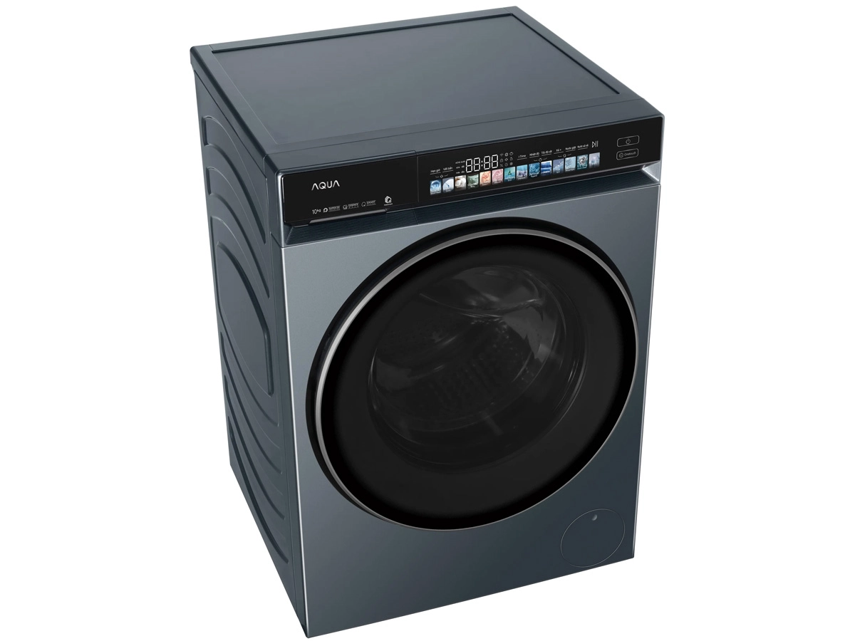 Máy giặt lồng ngang AQUA 12 Kg AW12-BD4377U1L(GN)