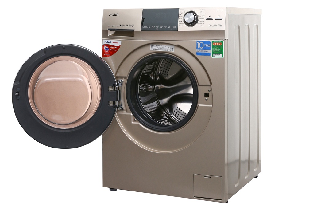 Máy giặt lồng ngang Aqua 8.5Kg AQD-D850A(N2)