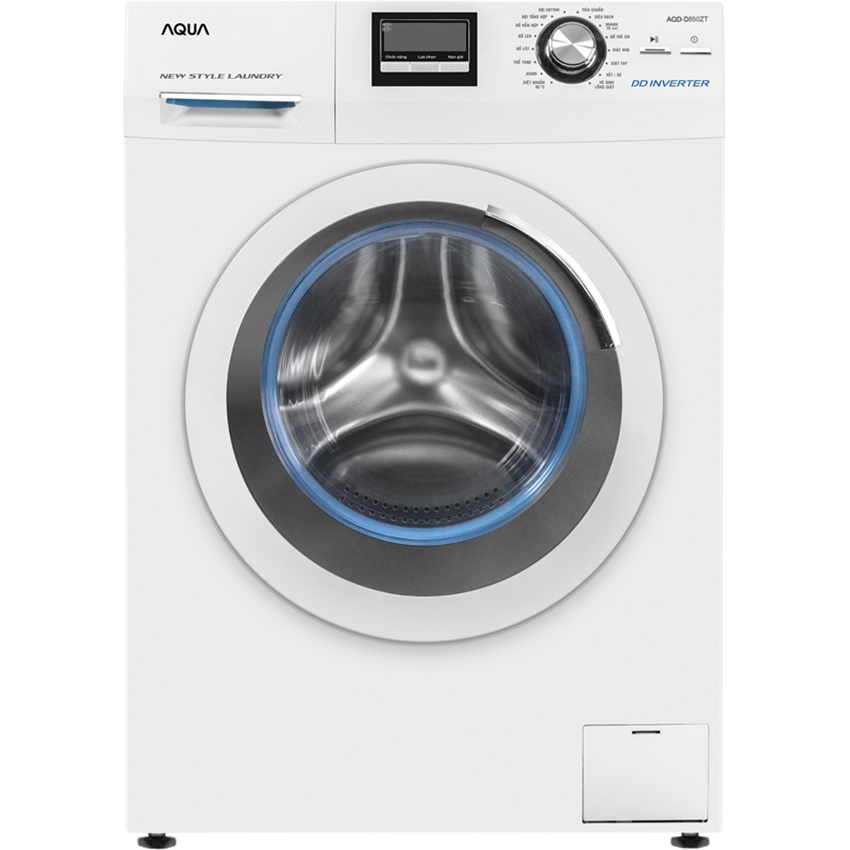 Máy giặt lồng ngang Aqua 8.5Kg AQD-D850A(W)