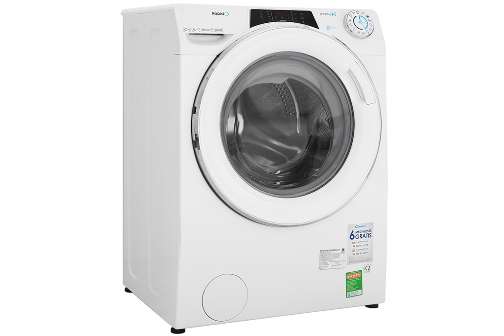 Máy giặt lồng ngang Candy Inverter 10Kg RO 16106DWHC7\1-S