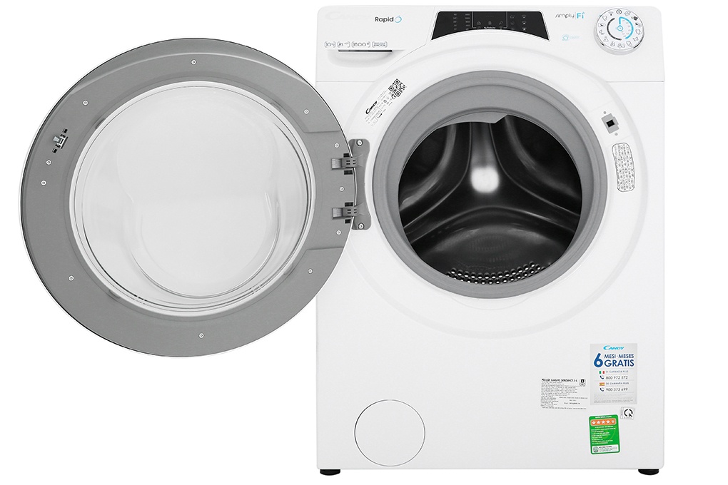 Máy giặt lồng ngang Candy Inverter 10Kg RO 16106DWHC7\1-S