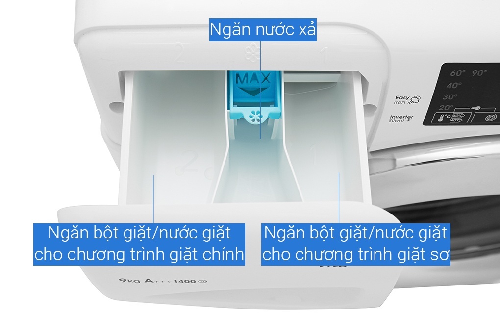 Máy giặt lồng ngang Candy Inverter 9Kg GVS 149THC3/1-04