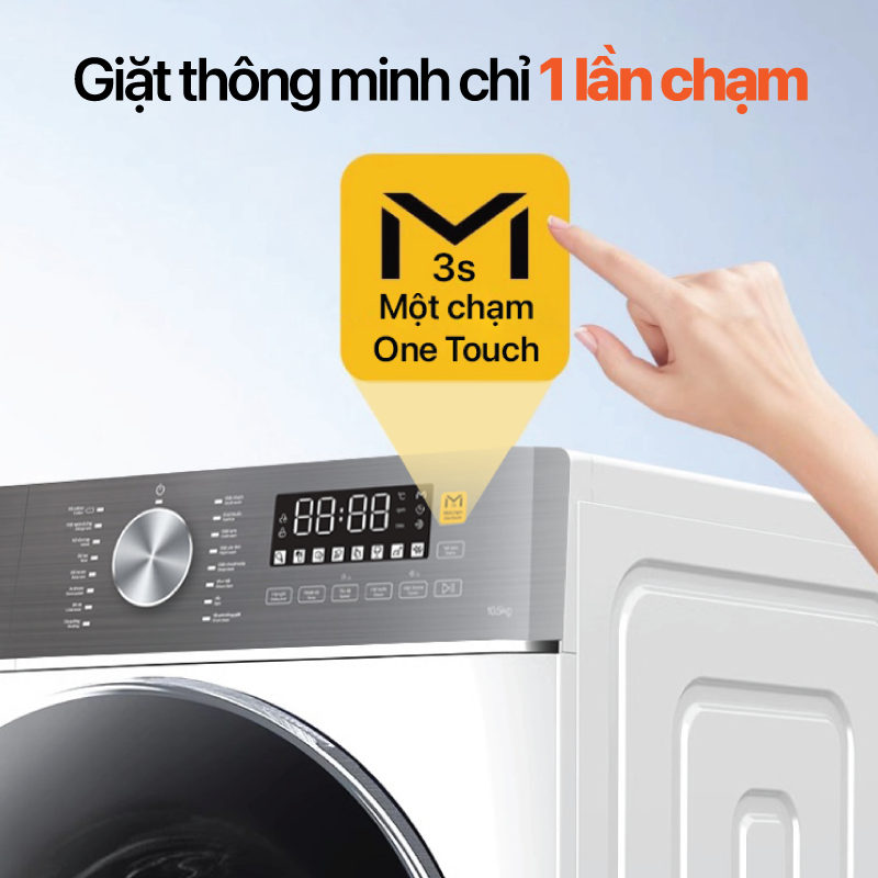 Máy giặt lồng ngang Coex Inverter 12,5kg FW-12CW1416IWB