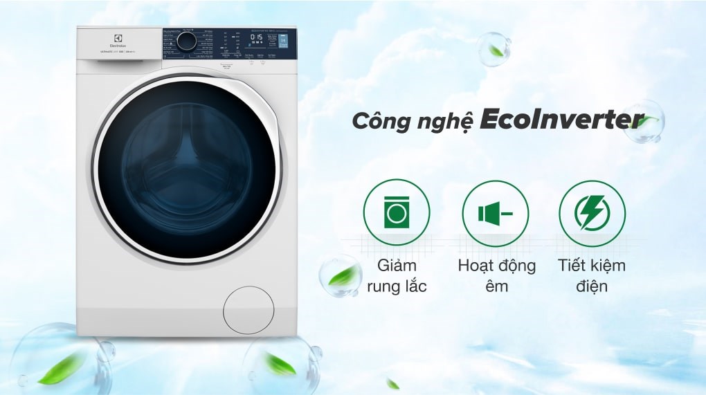 Máy giặt lồng ngang Electrolux Inverter 10Kg EWF1024P5WB