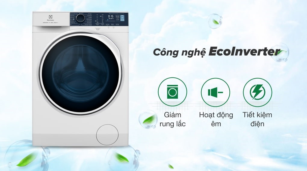 Máy giặt lồng ngang Electrolux Inverter 8Kg EWF8024P5WB