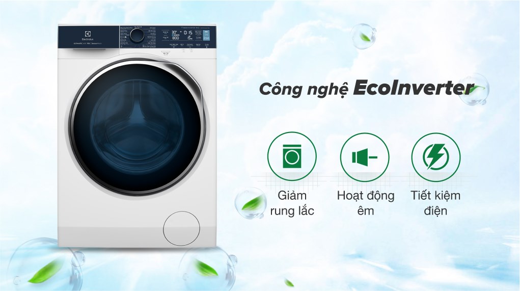 Máy giặt lồng ngang Electrolux Inverter 9Kg EWF9042Q7WB