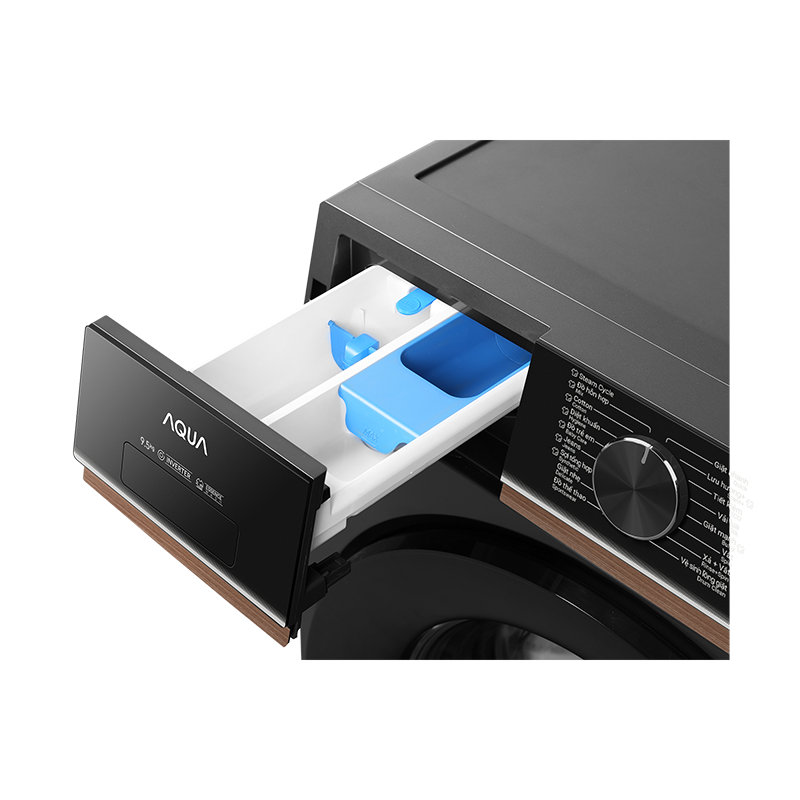 Máy giặt lồng ngang Inverter AQUA 10 Kg AW10-BP4657M(B)