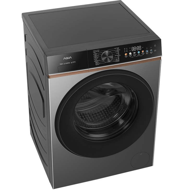 Máy giặt lồng ngang Inverter AQUA 12 Kg AW12-BP4657M(B)