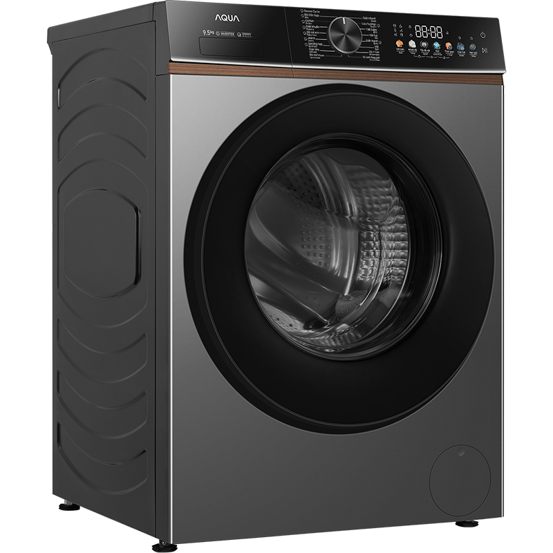 Máy giặt lồng ngang Inverter AQUA 9.5 Kg AW95-BP4657M(B)