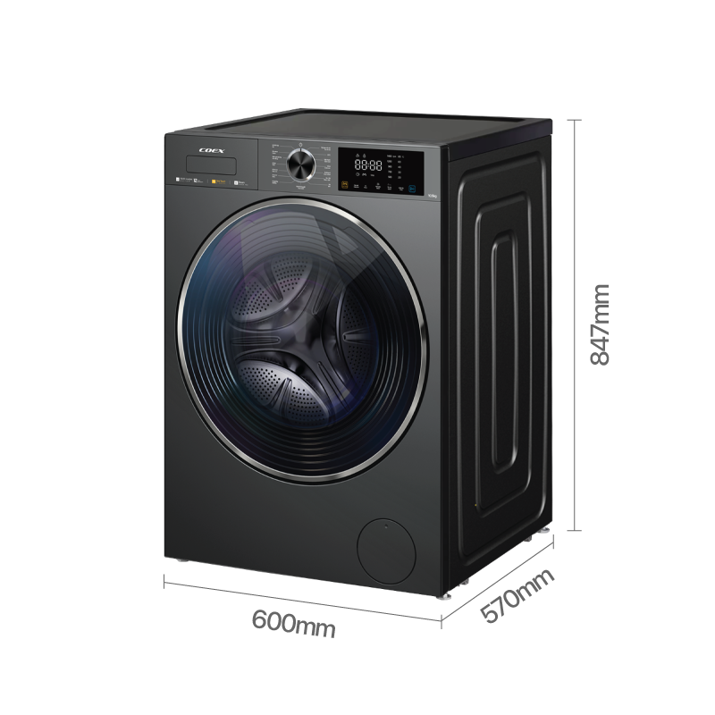 Máy giặt lồng ngang Inverter Coex 10.5kg FW-11CW1420BW