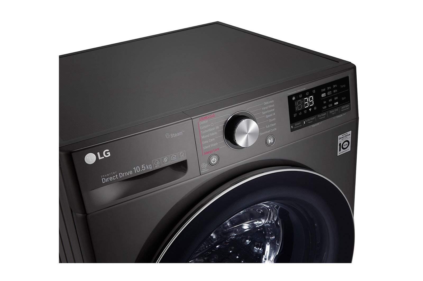 Máy giặt lồng ngang LG AI DD 10,5Kg FV1450S2B AI DD