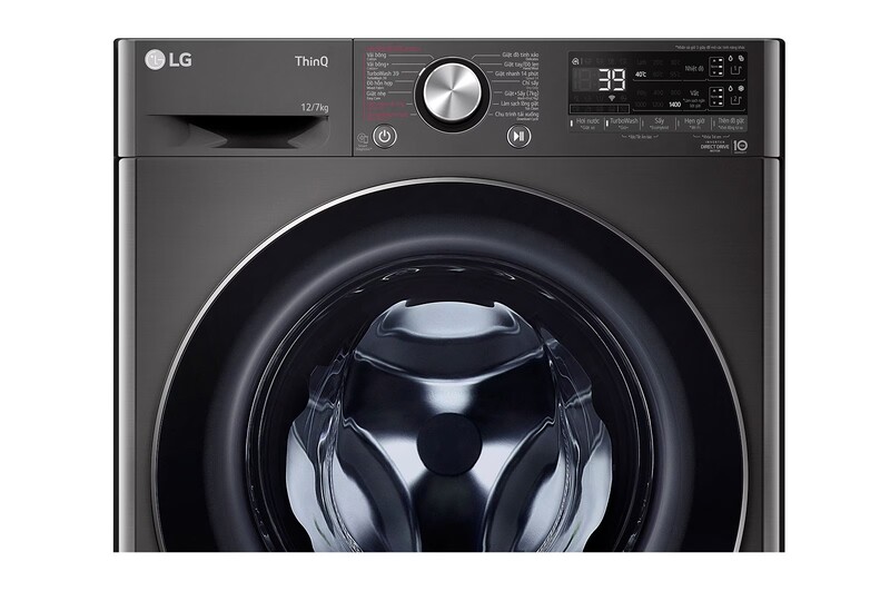 Máy giặt lồng ngang LG AI DD Inverter 12Kg + sấy 7Kg FV1412H3BA