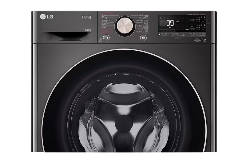 Máy giặt lồng ngang LG AI DD Inverter 14Kg + sấy 8Kg FV1414H3BA
