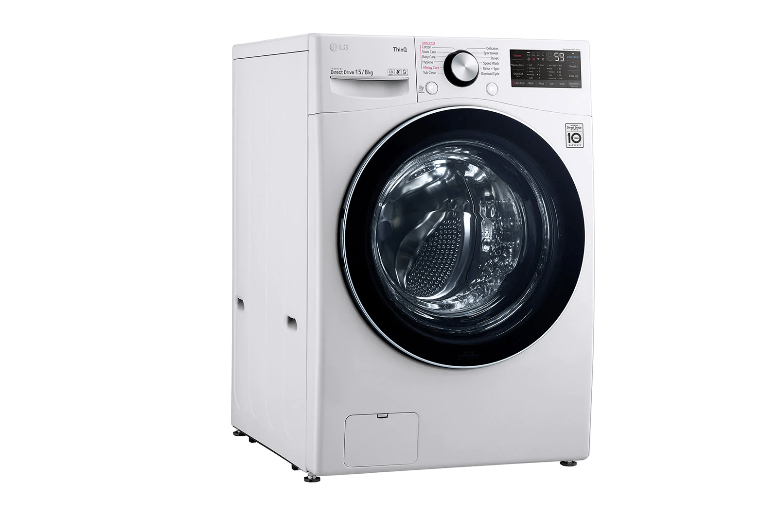 Máy giặt lồng ngang LG Inverter 15Kg + sấy 8Kg F2515RTGW