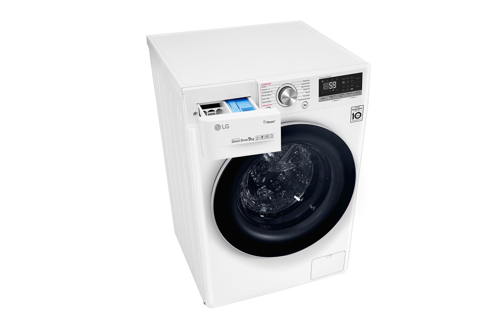 Máy giặt lồng ngang thông minh LG AI DD 9kg FV1409S3W