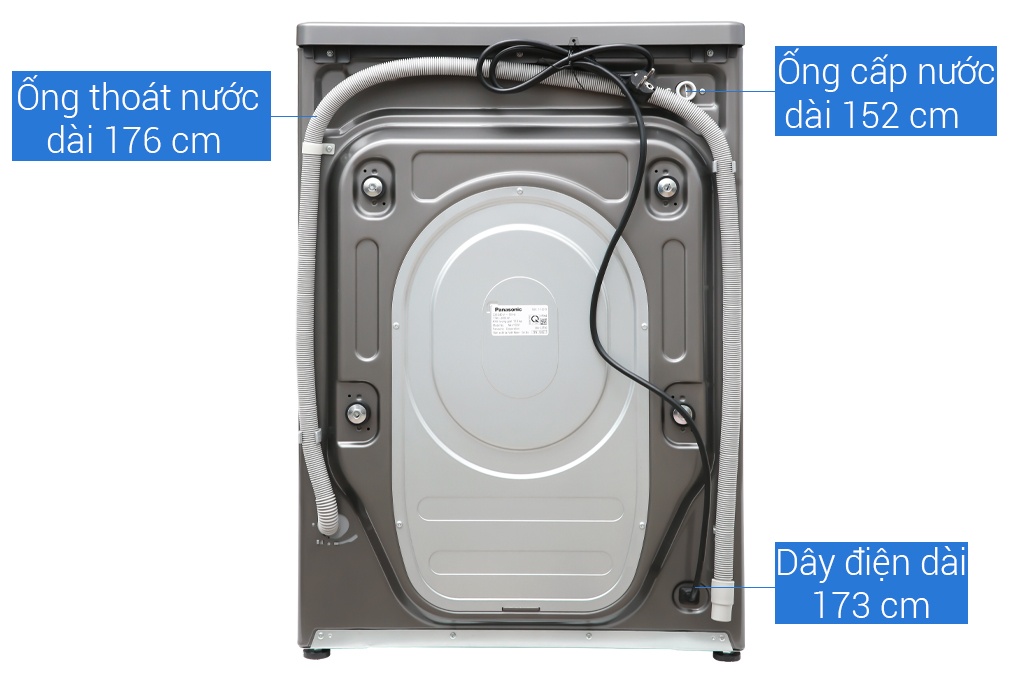 Máy giặt lồng ngang Panasonic Inverter 10Kg NA-V10FX1LVT