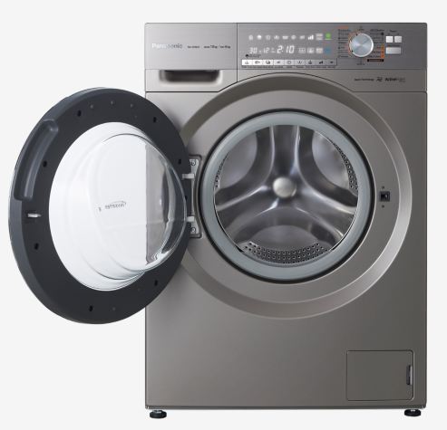 Máy giặt lồng ngang Panasonic Inverter 10Kg+sấy 6Kg NA-S106X1LV2