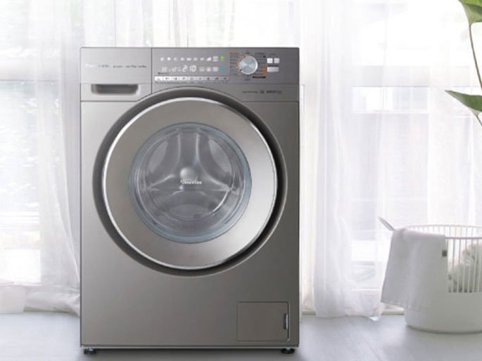 Máy giặt lồng ngang Panasonic Inverter 10Kg+sấy 6Kg NA-S106X1LV2
