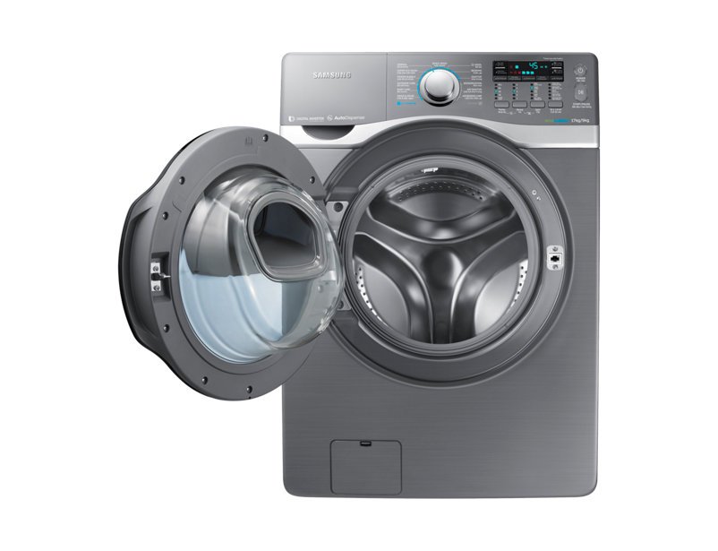 Máy giặt lồng ngang Samsung AddWash WD17J7825KP/SV giặt 17kg + Sấy 9kg