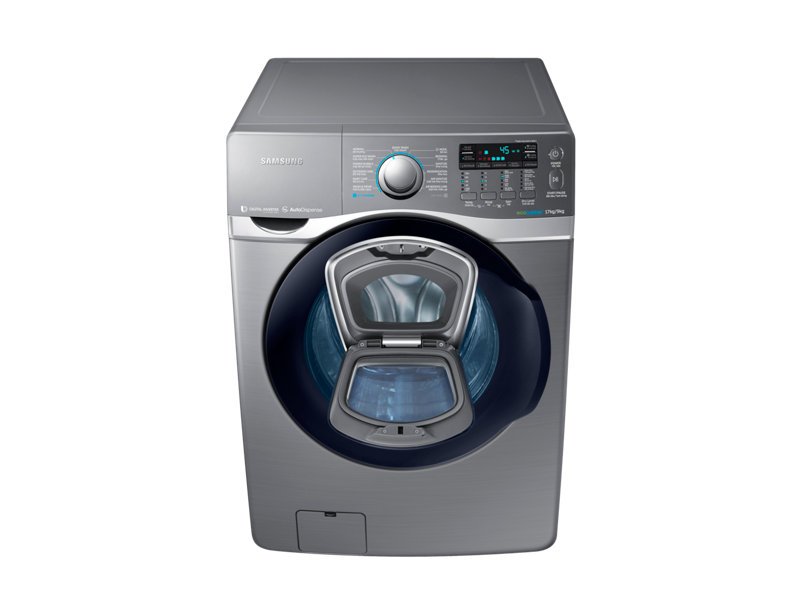 Máy giặt lồng ngang Samsung AddWash WD17J7825KP/SV giặt 17kg + Sấy 9kg