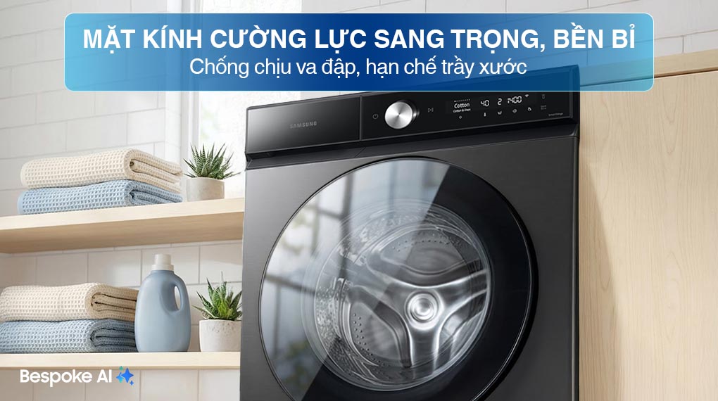Máy giặt Lồng ngang Samsung Inverter 12 kg WW12CB944DGBSV