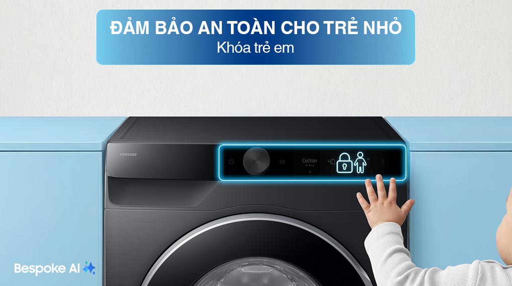 Máy giặt Lồng ngang Samsung Inverter 12 kg WW12CGP44DSBSV