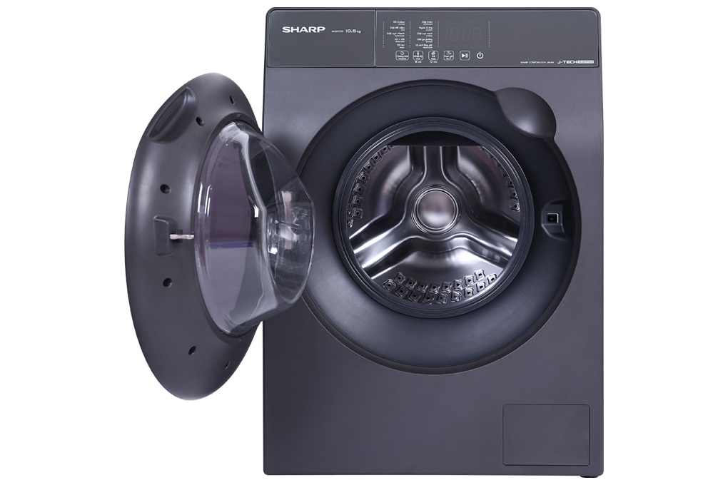 Máy giặt lồng ngang Sharp Inverter 10.5Kg ES-FK1054PV-S