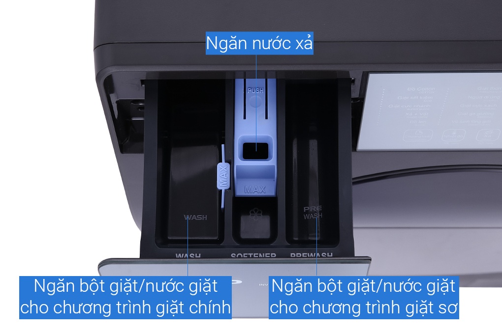 Máy giặt lồng ngang Sharp Inverter 12.5Kg ES-FK1252PV-S