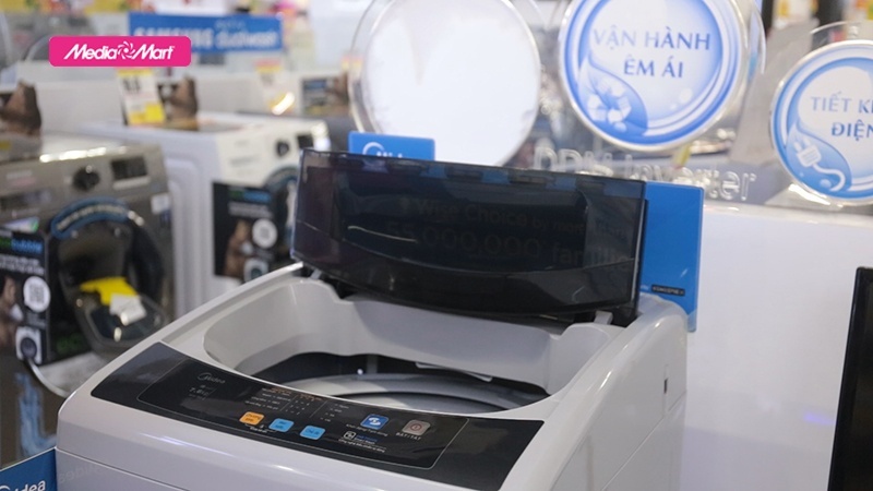 Máy giặt Midea 7,6Kg MAS-7601