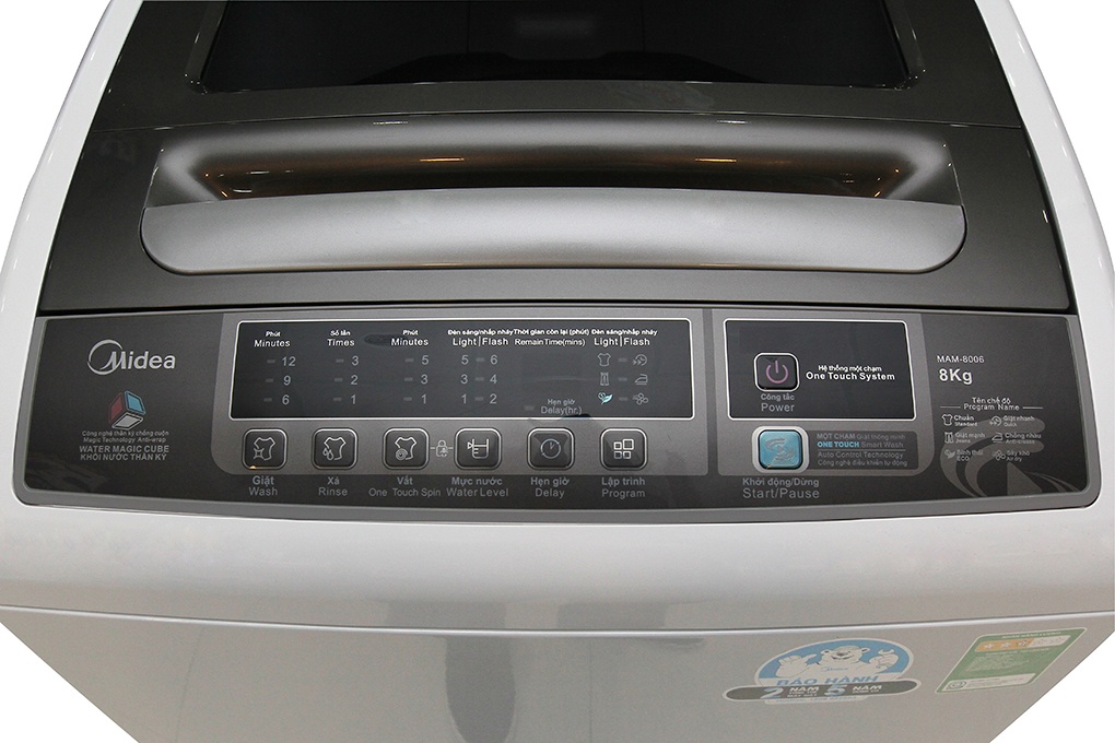 Máy giặt 9 Kg Midea MAM-9006 lồng đứng