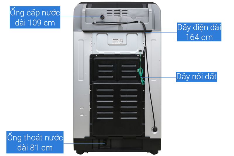 Máy giặt Panasonic 12,5Kg NA-FD12XR1LV