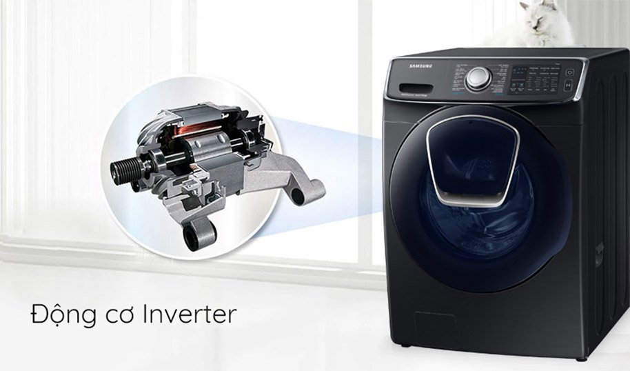 Máy giặt AddWash 9.5Kg + Sấy 6kg Samsung WD95K5410OX/SV