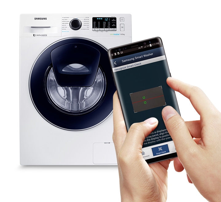 Máy giặt Samsung Addwash 9Kg WW90K44G0YW/SV lồng ngang
