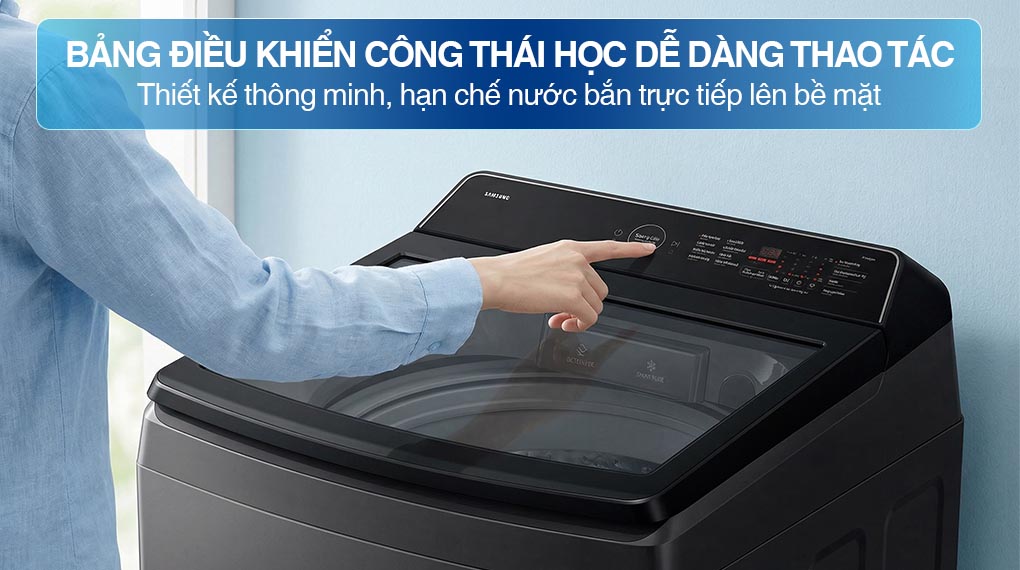 Máy giặt Samsung Ecobubble Inverter 12.5 kg WA40F12E4CSV