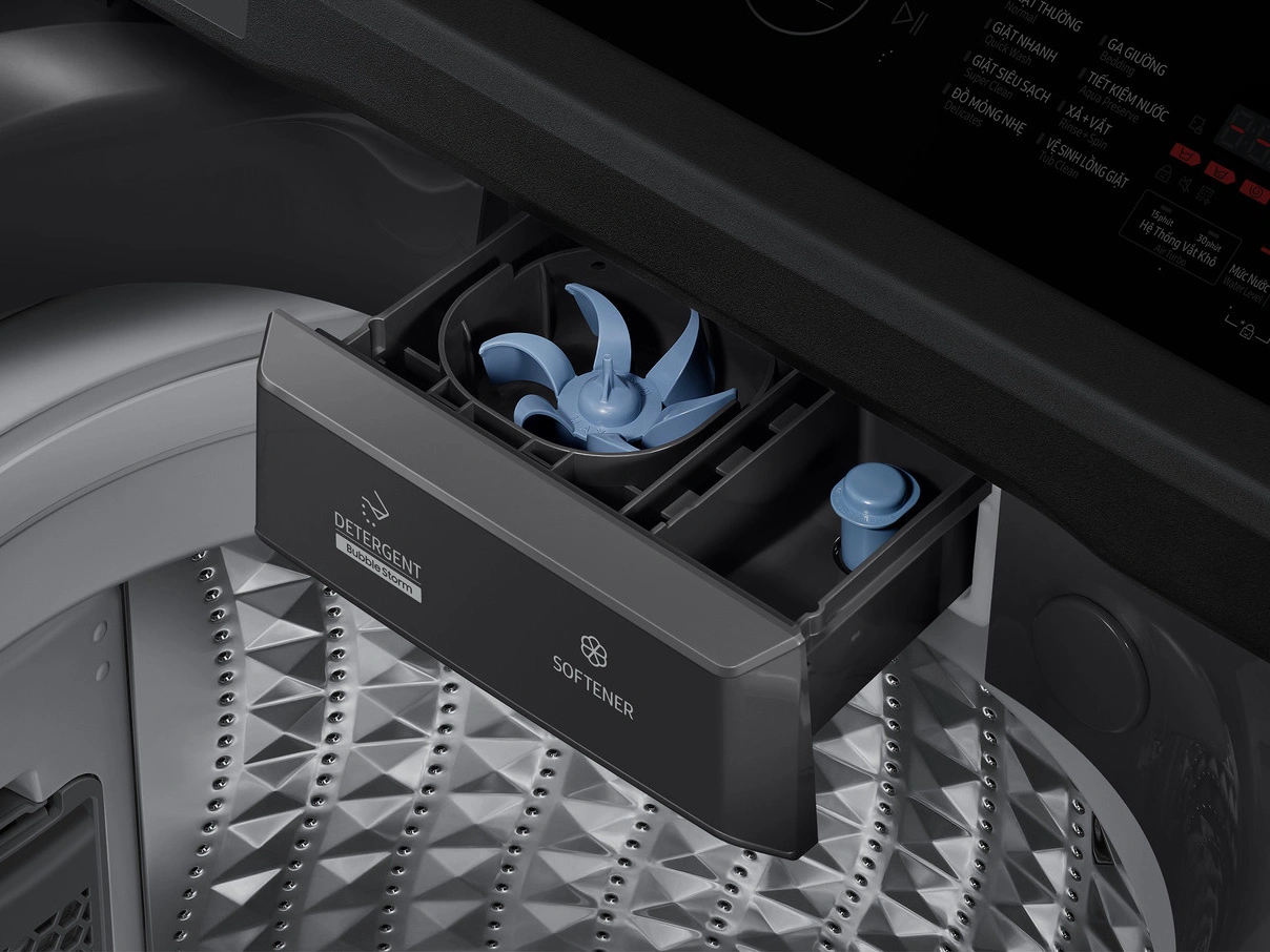 Máy giặt Samsung Ecobubble Inverter 12.5 kg WA40F12E4CSV