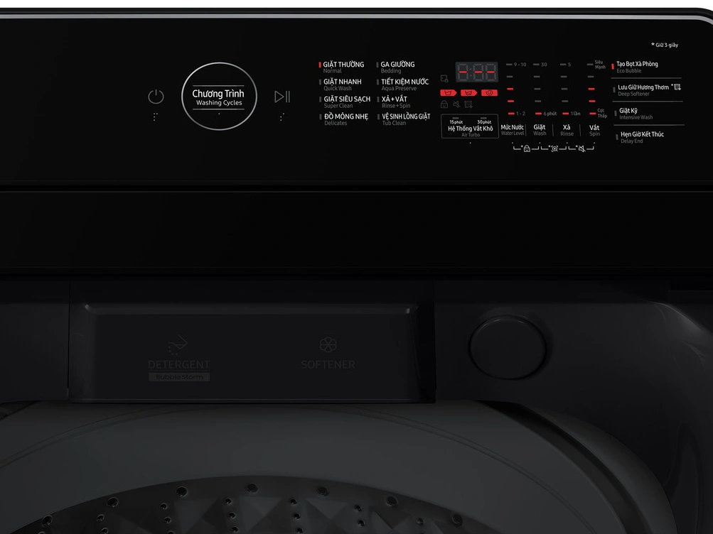 Máy giặt Samsung Ecobubble Inverter 17 kg WA40F17E7CSV